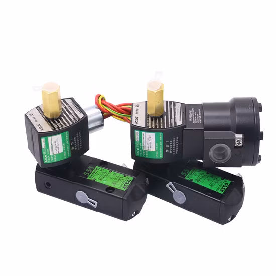 Elettrovalvola a due posizioni a tre vie antideflagrante originale Asco-8551