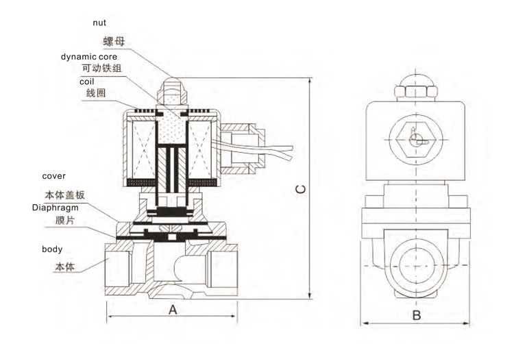 Explosion Proof Pressure Compact Proportional Steam Solenoid Valve