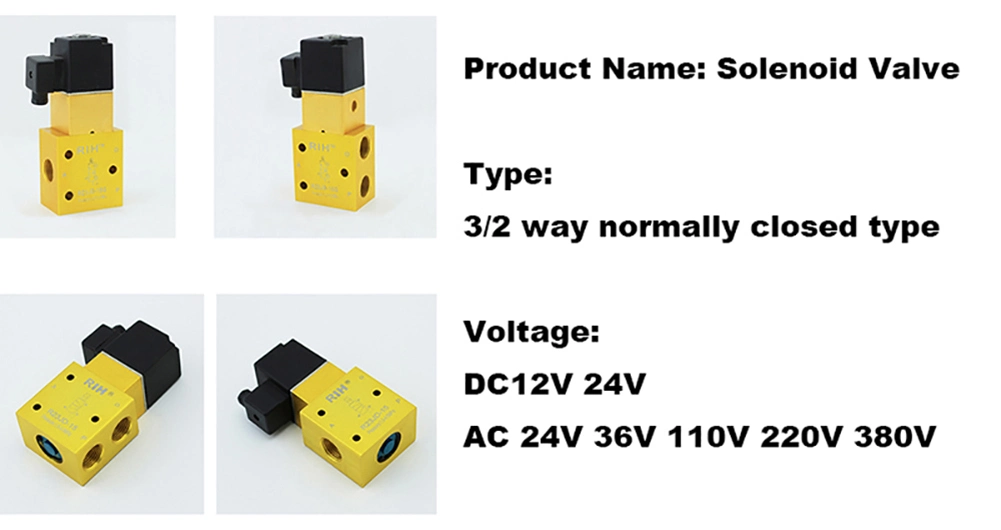 R23jd Series 1/2 Inch 3/4 Inch 40 Bar High Pressure Solenoid Valve Bottle Blowing Machine Solenoid Valve