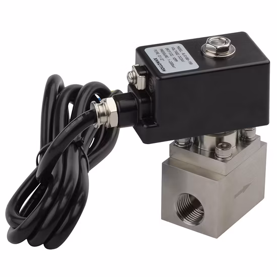 Xhnotion Xlg150-15bn Pneumatica Elettrovalvola a solenoide antideflagrante ad alta pressione in acciaio inossidabile da 200 Bar